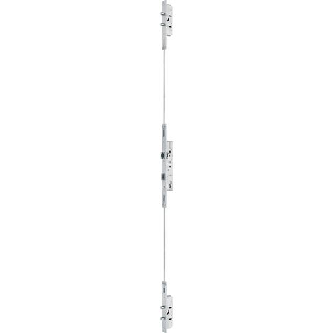 Assa Abloy – Serrure à larder 3 points TF pour profil acier – Pêne dormant demi-tour – Entraxe 92mm – Protection anti-sciage – Hauteur 1700mm
