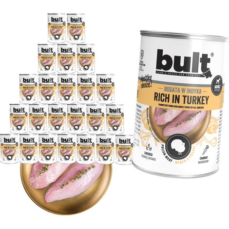 BULT Reich an türkischem Nassfutter für Hunde – 24 x 400 g