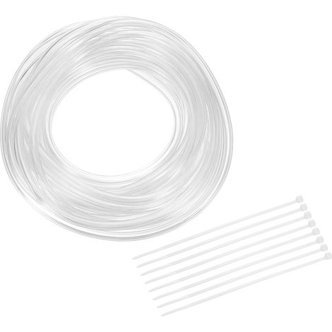 Tuyau PVC Flexible 2mm DI x 4mm DE Avec Attaches Rapides (1/5)