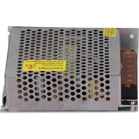 Alimentation à découpage régulée 220V-24V DC 100W 4.17A pour LED, vidéosurveillance, caméras et équipements électroniques, transformateur secteur robuste. (1/5)