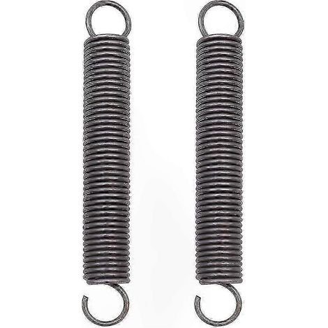 Lot de 2 ressorts de compression allongés avec double crochet, ressorts d'extension en acier 18 x 150 mm pour projets de bricolage et réparations (1/5)