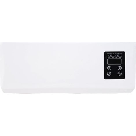 Ventilador de pared con control remoto, aire acondicionado portátil multifuncional compacto, aire acondicionado de pared tipo split, sin unidad exterior.