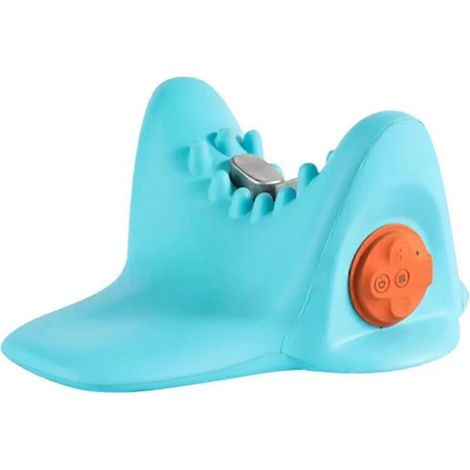 Appareil de massage cervical EMS à impulsions, extenseur de cou électrique, relaxant musculaire, oreiller de traction cervicale chauffant pour la chiropratique (1/5)
