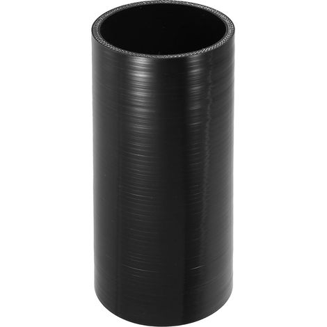 Tuyau En Silicone Noir 0° Pour Voiture, Diamètre 80mm  Diamètre Intérieur 80mm, Longueur 200mm, Pour Liquide Refroidisement, Huile, Frein, Antigel, Vent Chaud/Froid, Universel (1/5)