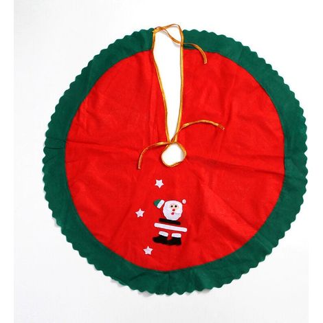 Grinch Christmas Tree Skirt, Christmas Calendar Countdown Gift Bag Hanging Decoration for Christmas Tree, 90 cm YMYNY (1/4)
