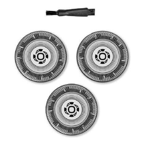 3 pcs Têtes de rasage, compatibles avec les rasoirs Series 1000, 3000 et 5000, SH30/50 (1/5)