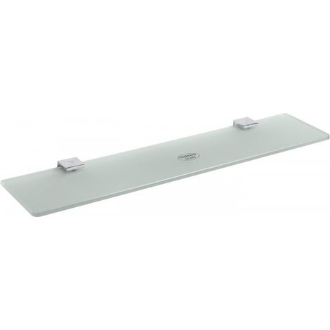 Etagère, tablette murale de douche VIA en verre 60 x1,9 x 11,8 cm (1/4)