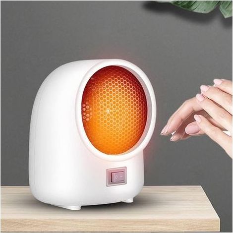 Radiateur D'Appoint, Économie D'énergie Intelligente, Chauffage D'Intérieur Électrique 400 W Compact (1/5)