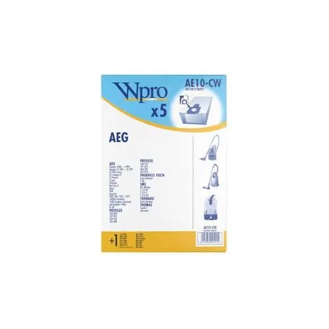 W AE 10 CW Lot de 5 sacs aspirateur haute capacité