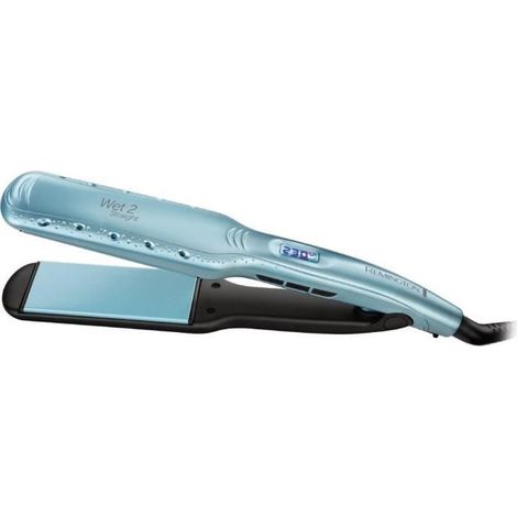 Lisseur - REMINGTON - Wet2Straight S7350 - Plaques larges - Soins a l'huile d'argan et Vitamine E (1/5)