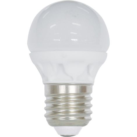 Bombilla LED Esférica Cerámica E27 Luz cálida (5.2W) (1/2)