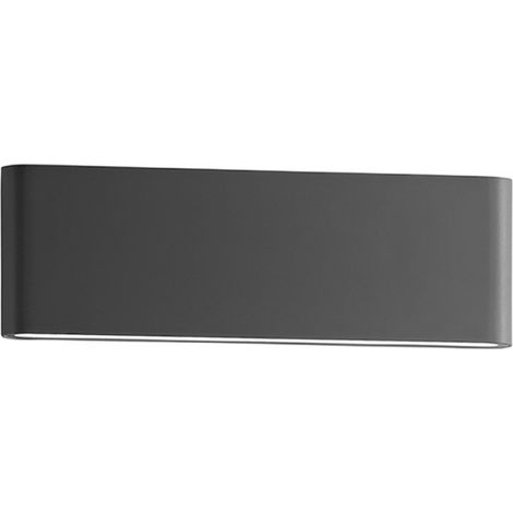 Applique esterno gea led taarhi 280 ges884c ip54 led alluminio lampada parete moderna biemissione