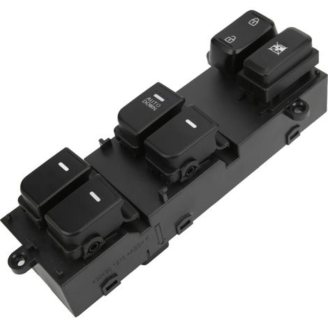 Este es un repuesto para el interruptor de la ventana eléctrica delantera izquierda OEM 93570-2T000 para los modelos Kia Optima 2011-2013. Cuenta con descenso automático y un diseño duradero.