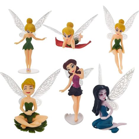 6 Pieces Elf Garden Figurines Angel Statue Garden Figurines Fairy Statue Garden Decoration Miniature Statue Decoration, Garden Gnome Sculpture,sta (1/5)
