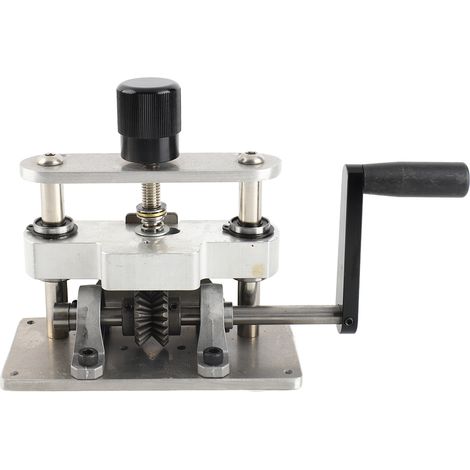 Tragbarer Abisolierer für Haushaltskabel aus Aluminiumlegierung, für Drähte mit einem Durchmesser von 2 bis 20 mm. Kupferkabel-Abisolierer mit Kurbel. (1/5)