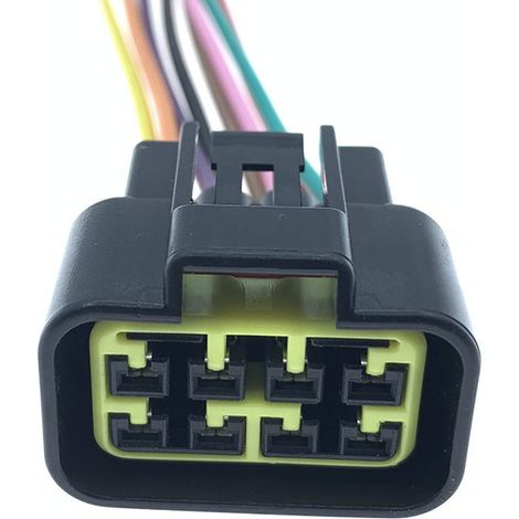 8-pin automotive waterproof connector DJ7081Y-2.3-11/21, plug FW-C-8M/FB – single plug