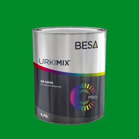 Pot de peinture Polyuréthane / bi composant Vert Pur RAL 6037 Mat - 150 gr