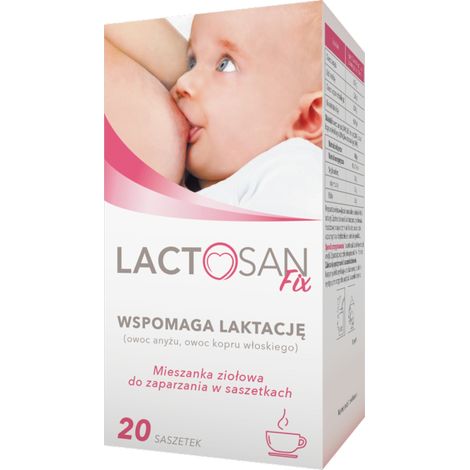 Lactosan Fix Herbapol SOUTIENT L'ALLAITEMENT 20 sachets (1/5)