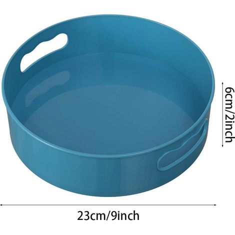 Turnet en plastique, support d'épices à rack de carrousel pour placard cuisine salle de travail (1/4)