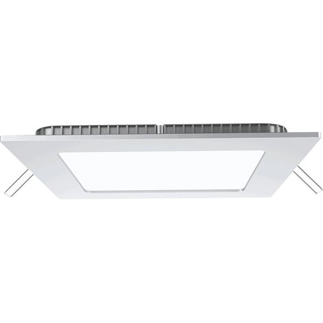 Plafonnier encastré LED 12 watts salon salle à manger grille lumineuse en aluminium éclairage blanc chaud V-Tac4866