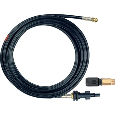 Kit de nettoyage de canalisations 16 m - pour un nettoyage efficace des tuyaux et égouts - 150 bar Cleancraft 7114005