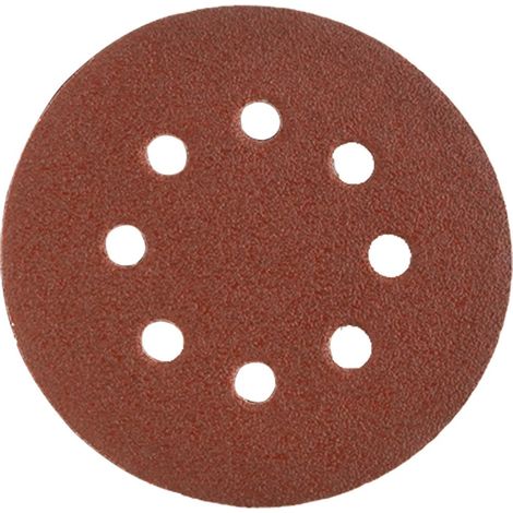 DISCHI ABRASIVI 125 MM K80 5 PEZZI