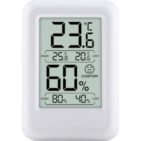 Thermomètre numérique d'intérieur et hygromètre TS-FT0400, adapté au moniteur de température et d'humidité agricole en serre (1/5)