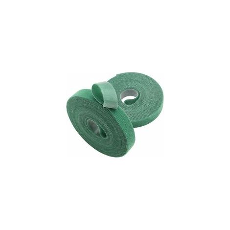 2er-Pack Pflanzenbinder für den Garten, wiederverwendbare Nylonbandrollen für Kletterpflanzen – 10 mm x 5 m – Grün