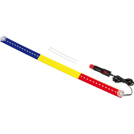 Bandiera luminosa 60 cm, 42 Led, 24V - Romania (1/2)