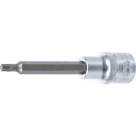 BGS  Punta  de  vaso  100  mm  Cuadradillo  de  arrastre  12,5  mm  (1/2")  Perfil  en  T  (para  Torx)  T27  -  4467 (1/2)