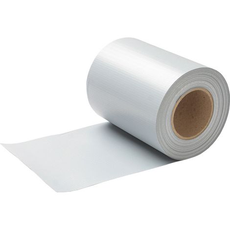 SWANEW Schermo privacy da giardino Doppia barra di recinzione Rotolo pellicola di recinzione Balcone PVC 70x0.19m Grigio (1/5)