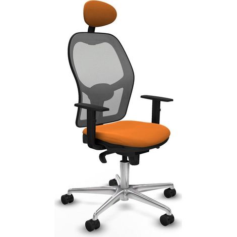 Piqueras-y-Crespo Jorquera Silla de oficina naranja ergonómica