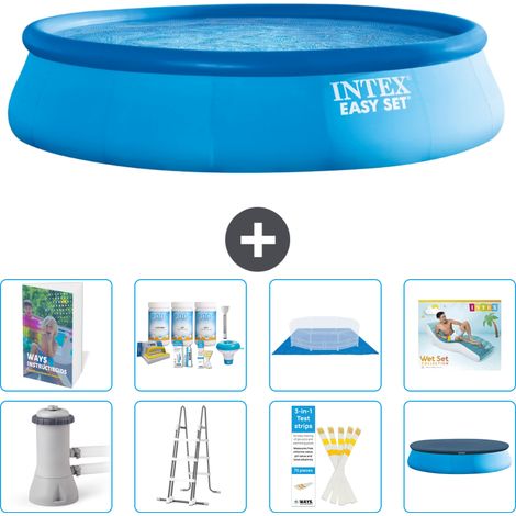 Intex Piscina Easy Set Rotonda - 457x107 cm - 9-pezzi  S683
