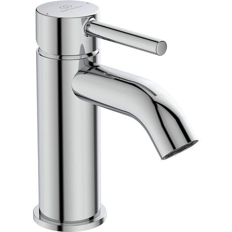Ideal Standard - Ceraline Miscelatore monocomando per lavabo senza asta di comando e scarico piletta, Cromato (1/5)