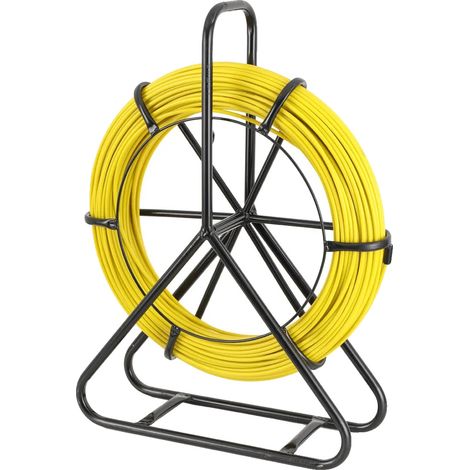 Cutter de Fil Électrique, Matériau en Fibre de Verre, Longueur de Câble de 100 m, Diamètre de 6 mm, Haute Résistance à la Traction, Plage de Température de -40 à +80℃ (1/5)