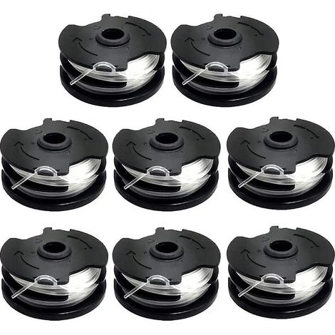 Lot de 8 bobines de fil de rechange pour tondeuse à gazon Parkside, TLP-01 (1/5)