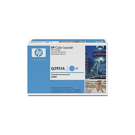 HP Laserjet Color 4700 Toner Cian, 10.000 Páginas (1/5)