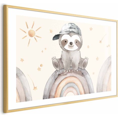 Poster - Animale tra stelle e arcobaleni (1/4)