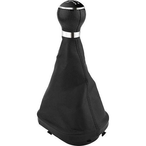 Manchon de levier de vitesse 5 vitesses + soufflet en cuir pour TOURAN 2003-2010 CADDY II 2 MK2 (1/5)