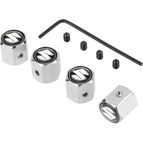 Bouchons de tige de Valve anti poussière pour voiture, 4 pièces, accessoires pour Suzuki SX4 Cross Samurai XL-Ywey (1/5)