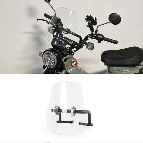 Windschutzscheiben-Windabweiser, kompatibel mit Honda Hunter Cub CT125 Trail125 (2021–2025), Windschutzscheiben-Zubehör (1/5)