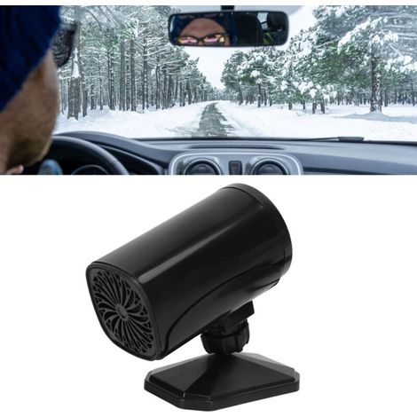 150W car heater. Cooling mode. 360-degree rotation. Adjustable temperature. Cigarette lighter adapter. Defroster. Defroster. 12V (1/5)