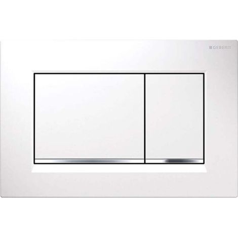 Applies to GEBERIT Sigma30 white/chrome actuator plate (115.883.KJ.1) (1/3)
