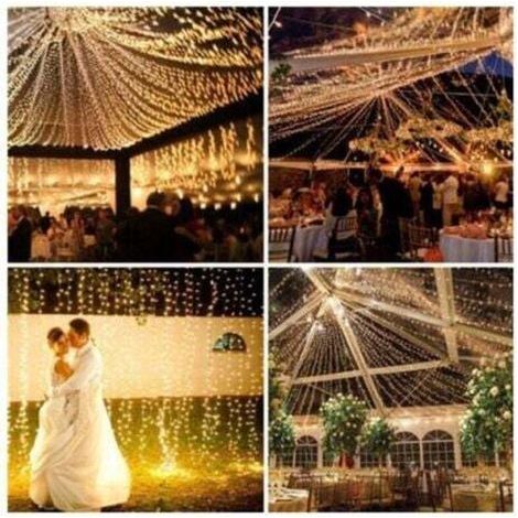 Guirlande Lumineuse Extérieur et Interieur, 100M 600 LEDGuirlande Lumineuse Sapin avec Prise Modes Étanche Guirlande Noel Exterieur Décoration pour Chambre, Sapin, Noël, Mariage, Jardin (1/4)