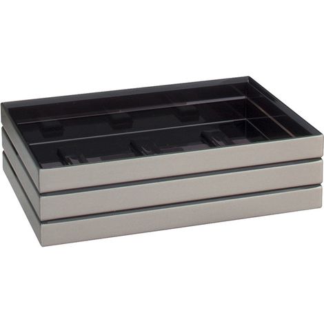 Porta sapone bronzo rettangolare - serie style (1/3)