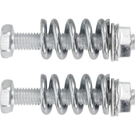 Akozon Kit de Réparation D'échappement en Métal 8 Pièces avec Boulons, écrous, Ressorts, Joints et Accessoires Automobiles en Acier (1/5)