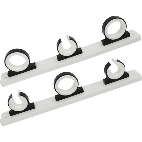 Flexibler Angelrutenhalter aus Aluminium, universelle Montage, kompatibel mit Booten, Yachten, Lastwagen und Wohnmobilen. (1/5)