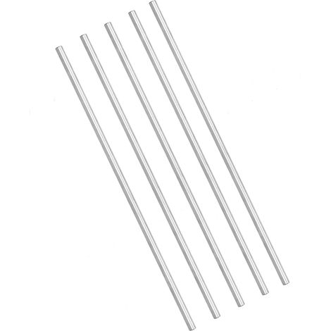 Kit d'accessoires de 5 barres rondes droites en acier inoxydable de 6 mm pour robot jouet DIY4100-0006-0250 (1/5)