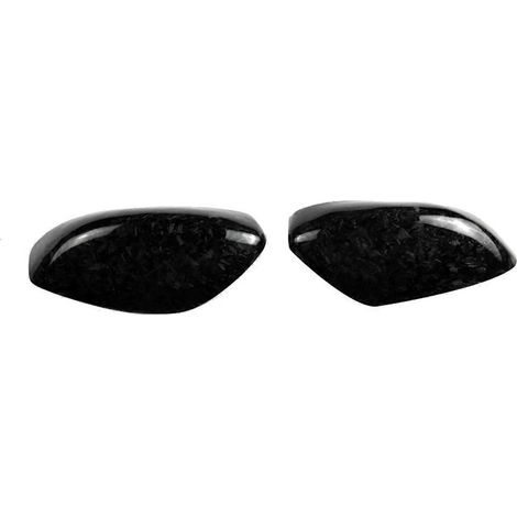 Coque de rétroviseur latéral en fibre de carbone pour voiture-- (1/5)