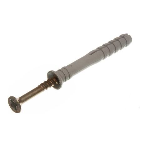 Lot de 40 chevilles et vis de fixation en nylon M8 x 60 mm (1/2)